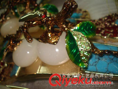 家居商務(wù)系列 火爆熱銷鍍金工藝開業(yè)慶典禮品 琺瑯彩事事如意商務(wù)禮品擺飾