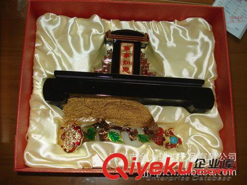 家居商務(wù)系列 火爆熱銷鍍金工藝開業(yè)慶典禮品 琺瑯彩事事如意商務(wù)禮品擺飾