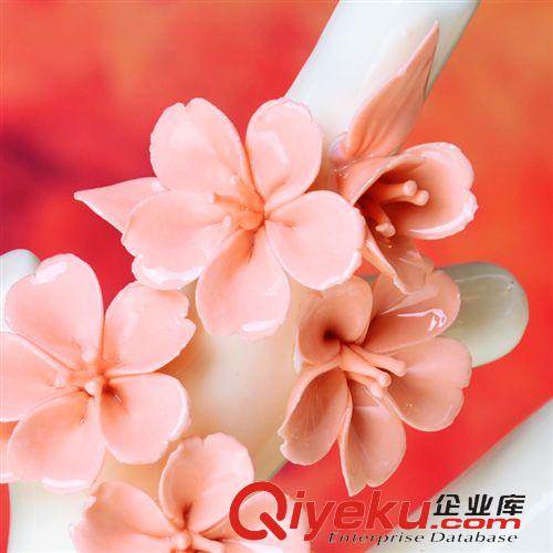 工藝分類(lèi) 窩窩家美式鄉(xiāng)村復(fù)古貼花梅花樹(shù) 招財(cái)樹(shù) 發(fā)財(cái)樹(shù)風(fēng)水陶瓷擺件原始圖片3