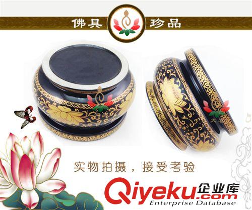 香爐 廠家直銷 佛具廠家 佛具用品 佛教用品 香爐 黑亮真金蓮花爐原始圖片3