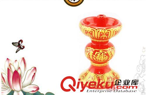 油燈 燭臺(tái) 佛具廠家  批發(fā)佛具 供應(yīng)燭臺(tái)  蠟燭座   招財(cái)平口/帶蕊燭臺(tái)原始圖片2