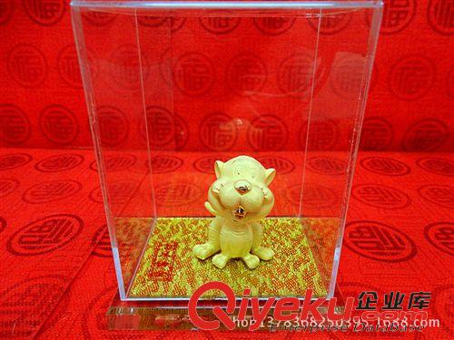 電鑄絨沙金 廠家直銷絨沙金 家居飾品會銷禮品Q-D005鍍金十二生肖虎擺件