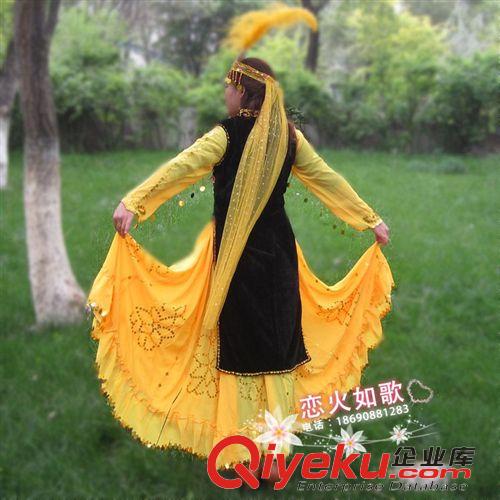 成人舞蹈服 民族舞蹈服裝 扇子舞臺服裝秧歌服裝演出服裝女 廣場舞表演服裝原始圖片2