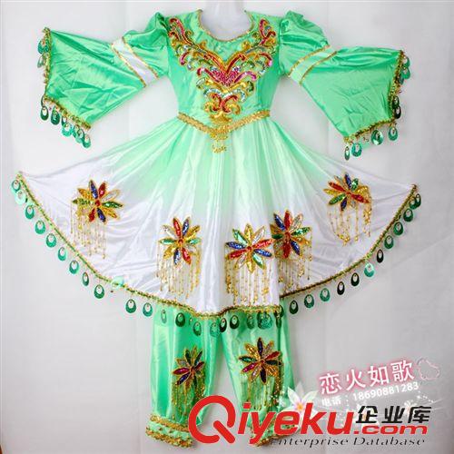 兒童舞蹈服 舞娘 六一兒童 肚皮舞套裝 61兒童印度舞服裝演出服表演服舞蹈服原始圖片2