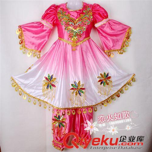 兒童舞蹈服 舞娘 六一兒童 肚皮舞套裝 61兒童印度舞服裝演出服表演服舞蹈服原始圖片3