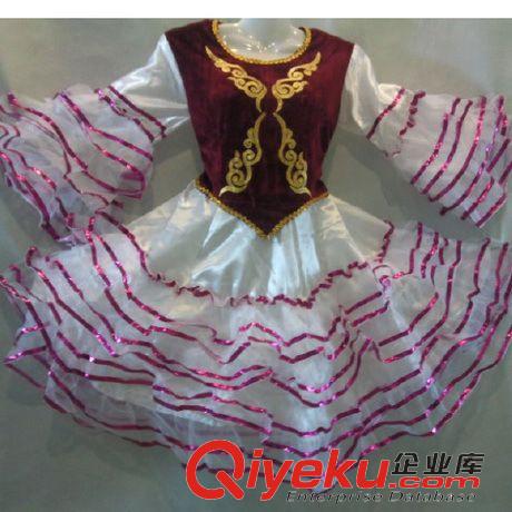 兒童舞蹈服 兒童舞蹈服裝女童演出紗裙