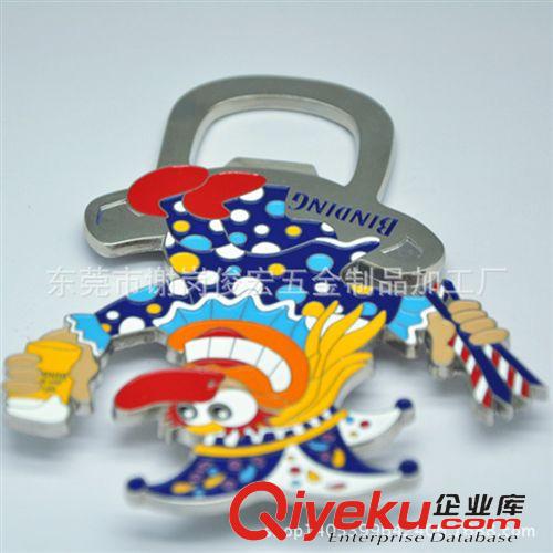 開瓶器 工廠設計模型禮品 鋅合金拖鞋開瓶器 小丑開瓶器烤漆定做原始圖片2