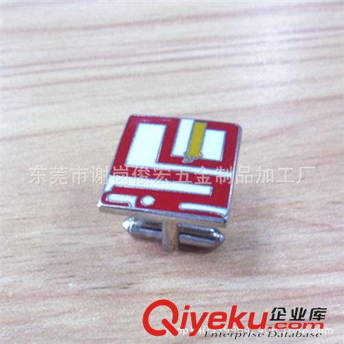 袖扣 烤漆工藝制作銅袖扣 鐵袖扣電鍍 滴膠袖扣定做鋅合金袖扣