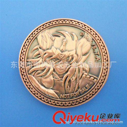 錢幣 工廠批發生產：金屬游戲幣 鋅合金游戲幣 仿外國錢幣代幣定做原始圖片2