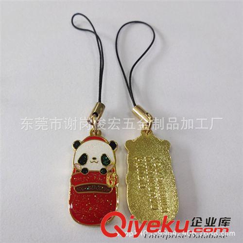 手機吊飾吊牌 出口五金外貿訂單制作手機吊飾掛件 鋅合金掛飾吊飾掛墜來樣定做原始圖片3