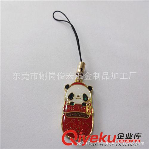 手機(jī)吊飾吊牌 工廠專業(yè)生產(chǎn)鋅合金生肖吊飾 動(dòng)物掛飾 出口日本掛飾小熊吊飾掛件原始圖片3