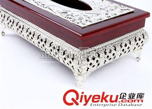 垃圾桶、紙巾盒 創(chuàng)意歐式皮革紙巾盒 家居裝飾古典木質(zhì)工藝品 宗教廟宇用品批發(fā)原始圖片3
