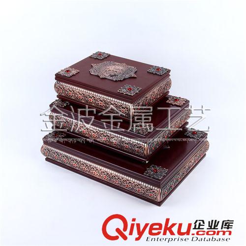 古蘭經盒 高品質家居穆斯林必備品 密度板合金古蘭經盒外貿原單 廠家批發原始圖片2