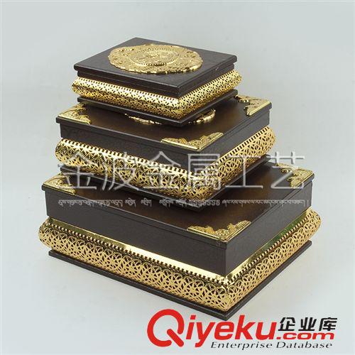 古蘭經(jīng)盒 中東伊斯蘭教古蘭經(jīng)包裝盒木質(zhì)工藝品鑲嵌密度板書籍精品盒原始圖片2