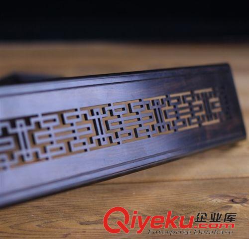 木制香爐 紫光檀臥香爐 做工精致香盒 居家木質(zhì)熏香爐 線香爐焚香盒