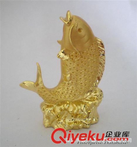 工藝品擺件 金屬小鯉魚工藝品 鋅合金電鍍小魚禮品 金屬小鯉魚擺件