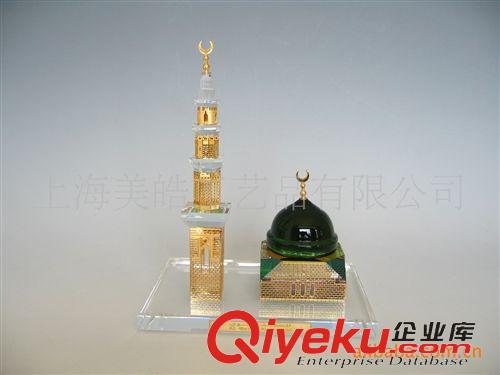 中东建筑 伊斯兰教工艺品 masjid清真寺(中小号） 终端工厂供应