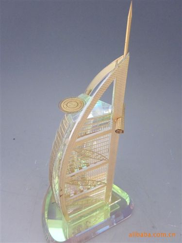 中東建筑 定制建筑模型 迪拜七星酒店紀念品（大號） 廠家設(shè)計制作原始圖片3