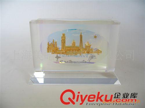 定制產品 水晶禮品擺件 水晶擺件（加州風光）