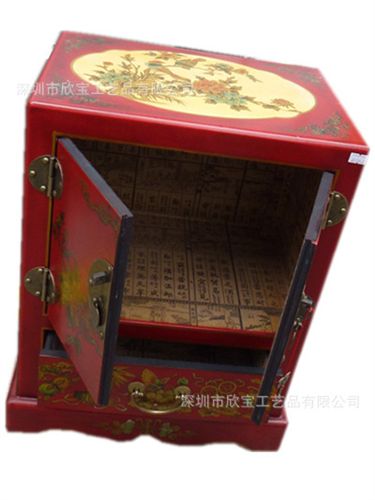 皮革仿古工藝 批發床頭柜 古典家具 家具家私用品批發 仿古工藝家私家具原始圖片2