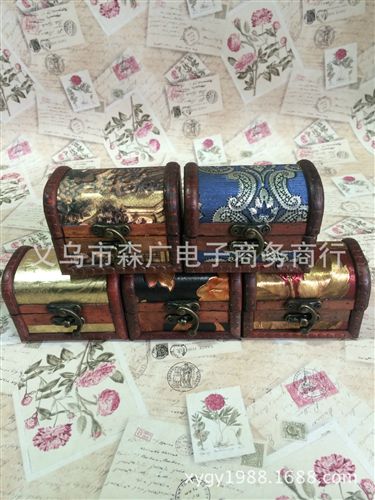 百寶盒S小(熱銷款) 仿古工藝品 創(chuàng)意 仿古木盒Wooden box 創(chuàng)意喜糖盒 復(fù)古收納盒廠銷