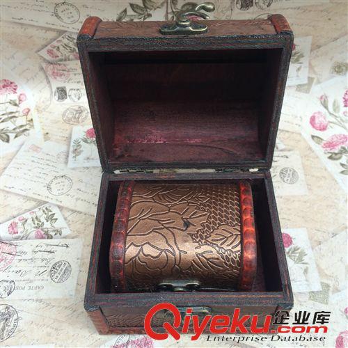 百宝盒M中(畅销款) 仿古木盒Wooden box 仿古工艺品 复古首饰盒 十元店货源复古木盒