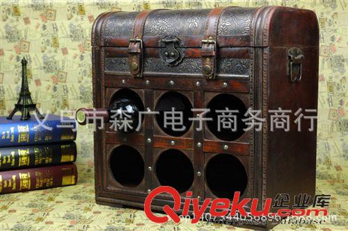 歐式酒柜酒箱 紅酒柜 歐式復(fù)古木制 Wooden box 葡萄酒柜 木質(zhì) 仿古 酒窖裝飾