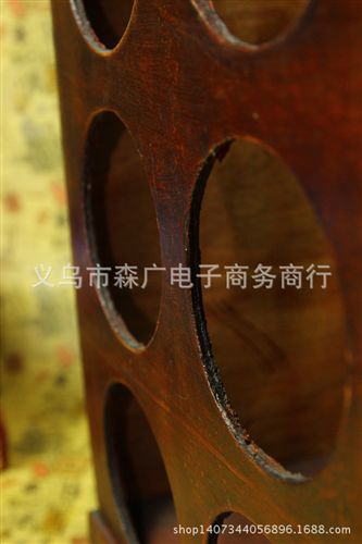 歐式酒柜酒箱 義烏仿古歐式復(fù)古紅酒架 Wooden box 廠家批發(fā) PU紅酒木質(zhì)品