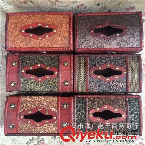 家用紙巾盒 懷舊木質(zhì) 復(fù)古做舊紙巾盒 家居用品 木制創(chuàng)意  餐紙盒  廠家直銷原始圖片3