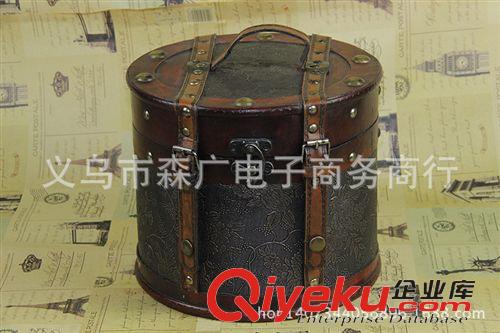 橢圓形木盒 熱銷義烏仿古木盒Wooden box 仿古工藝品 創(chuàng)意首飾盒廠家直銷原始圖片3