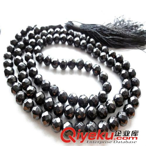 穆斯林念珠 贊珠Tasbih 底價(jià)供應(yīng)tr寶石黑石水晶tasbih 6mm8mm<99>可混批 穆斯林教念珠原始圖片3