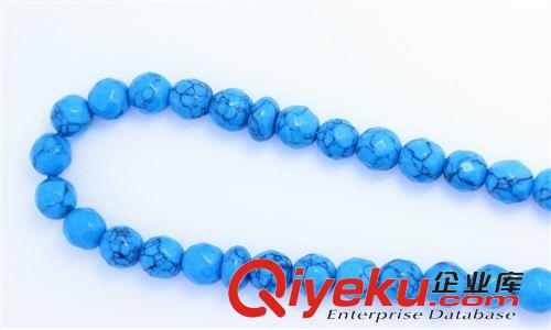 穆斯林念珠 赞珠Tasbih tr水晶宝石tasbih绿松石  穆斯林教念珠8mm刻面 10mm切面<33>