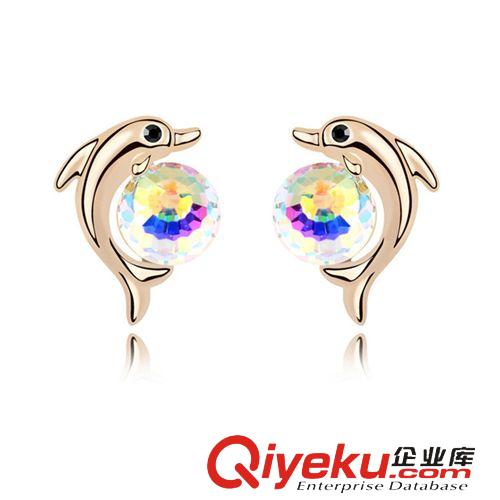 耳环/耳钉 水晶耳环韩版耳环 水晶元素耳钉新品饰品水晶耳环