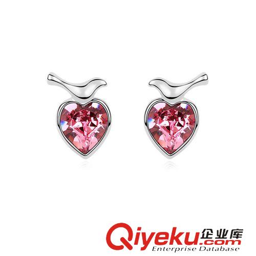 耳環/耳釘 水晶耳釘韓版耳釘 水晶耳釘義烏飾品水晶耳釘