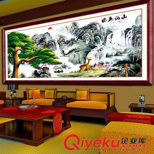 5D立體十字繡（3D十字繡） 絲蒂爾5D立體秀 錦繡前程(鸞鳳和鳴）孔雀牡丹 3D精準(zhǔn)印花十字繡