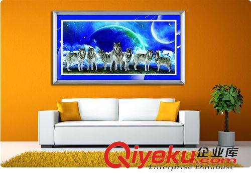 十字繡按價格分類 SDR絲蒂爾5D鉆石畫 狼族 狼魂 狼嘯 狼群 動物 貼鉆3D十字繡圓鉆