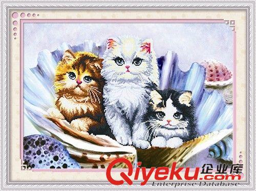 絲蒂爾5D-動物系列 【誠招網店代理】絲蒂爾5D立體十字繡SDR5D443萌小貓（生態棉）
