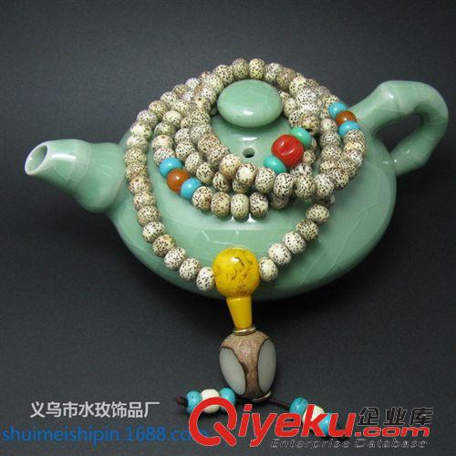 新款上架 New Arrivals 星月菩提108顆正月高密菩提子手串佛珠手鏈男士項(xiàng)鏈女毛衣鏈P01原始圖片2