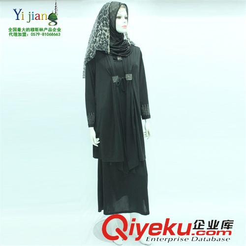 穆斯林女袍 中東外貿(mào)回族服飾女士長袍款YJ-WQ002