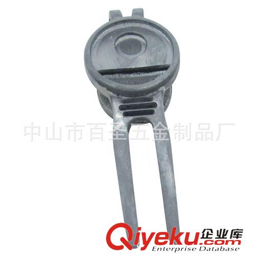 開瓶器 中山百圣專業(yè)訂做高爾夫球叉 金屬球叉 電鍍貼紙球叉供應(yīng)原始圖片2