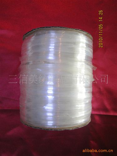 各類＜橡筋帶＞系列 供應(yīng)進(jìn)口（三信美）TPU透明松緊帶松緊帶/膊頭繩原始圖片2