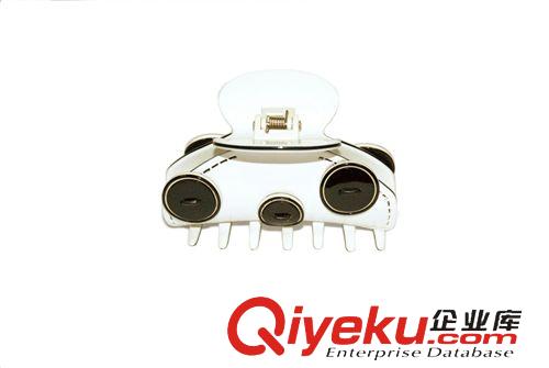爪夾claw 美萊迪斯廣州飾品批發(fā)貿(mào)易出口高檔發(fā)抓紐扣發(fā)抓大號(hào)Claw clip原始圖片3