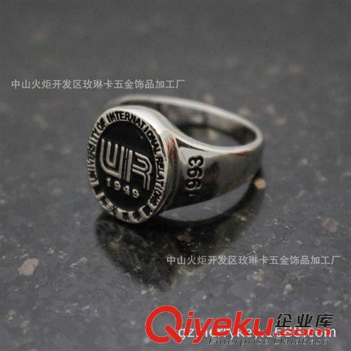 球賽.紀(jì)念飾品 國(guó)際關(guān)系學(xué)院畢業(yè)紀(jì)念戒指定制個(gè)性化禮品名校畢業(yè)生戒指工廠加工原始圖片2