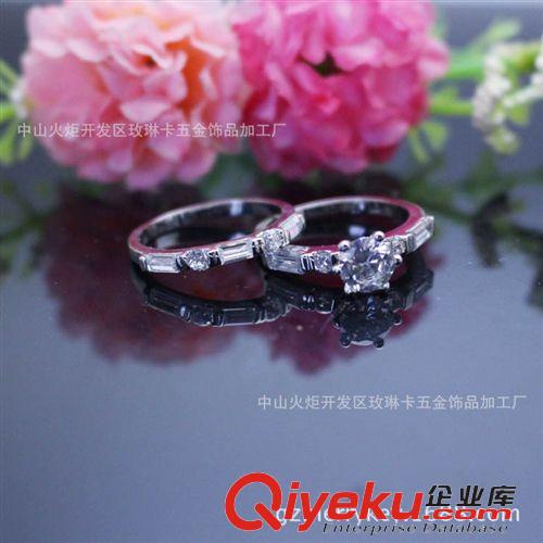 戒指 爆款推薦新款時尚套戒指環多款套戒白金色百搭指環時尚潮人必備