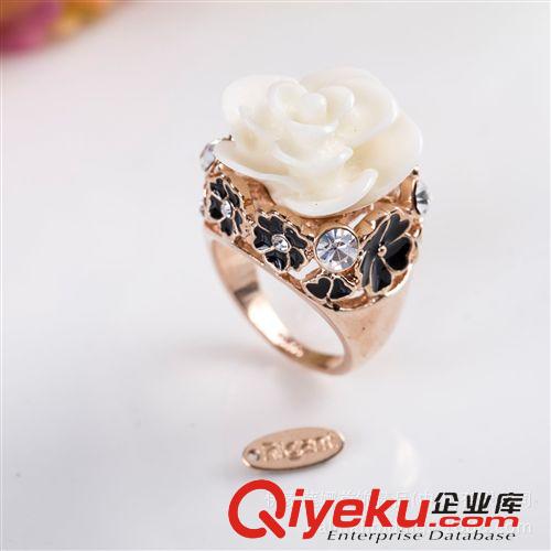 麗晶 伊泰蓮娜麗晶 施華洛世奇元素 玫瑰傾城 戒指原始圖片3