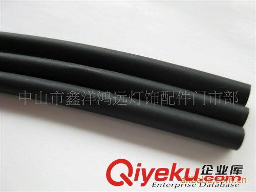 熱縮管，高溫管，扎帶系列 批發3.0黑色熱縮管 熱縮套管 收縮管  低價供應量大從優原始圖片3
