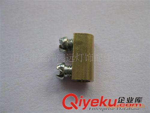 彈簧，支架，鋼絲，珠鏈系列 批發(fā)供應(yīng)鎖線銅件 鋼絲銅件 接線端子原始圖片2