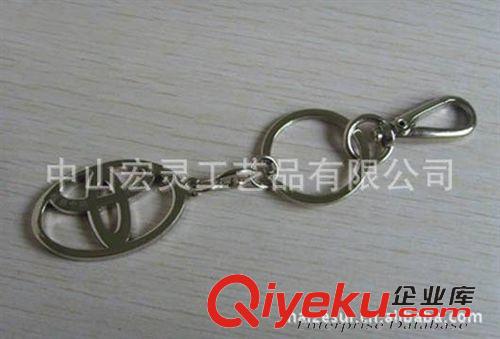 汽車標志鑰匙扣 廠家直銷豐田金屬鏤空鑰匙扣 立體車標鑰匙配飾 汽車禮品小額批發原始圖片3