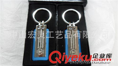 金屬鑰匙扣 2013廠家直銷金屬鑰匙扣　多款顏色硅膠 鑰匙配飾 塑料鑰匙扣原始圖片3