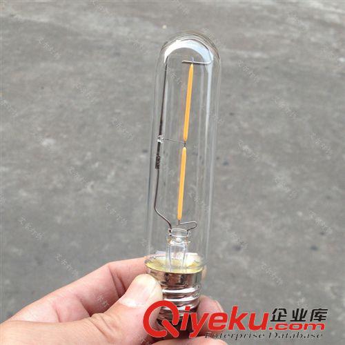 光源 高品质蓝宝石复古爱迪生LED灯丝灯泡T10 仿钨丝水晶灯泡